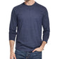 Weatherproof Vintage Men's Long Sleeve Crew Neck Classic Fit Sweater Blue Size Small