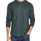 Weatherproof Vintage Men's Heathered Crew Neck T-Shirt Green Size Small