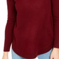 Charter Club Women's Cashmere Crewneck Sweater Red Size Large
