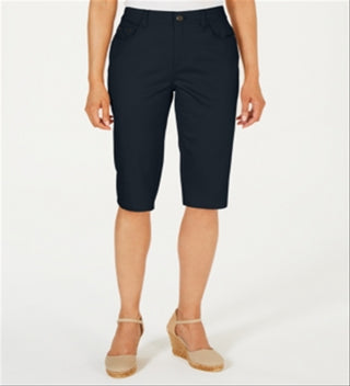 Charter Club Women's Capri Shorts Blue Size 4