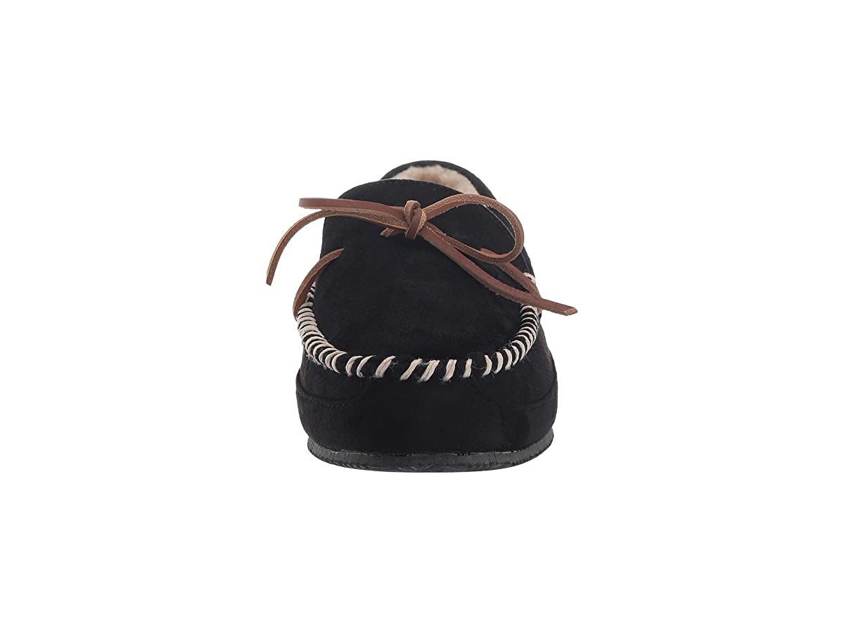 Polo Ralph Lauren Men's Faux-Suede Slippers Black Size 13