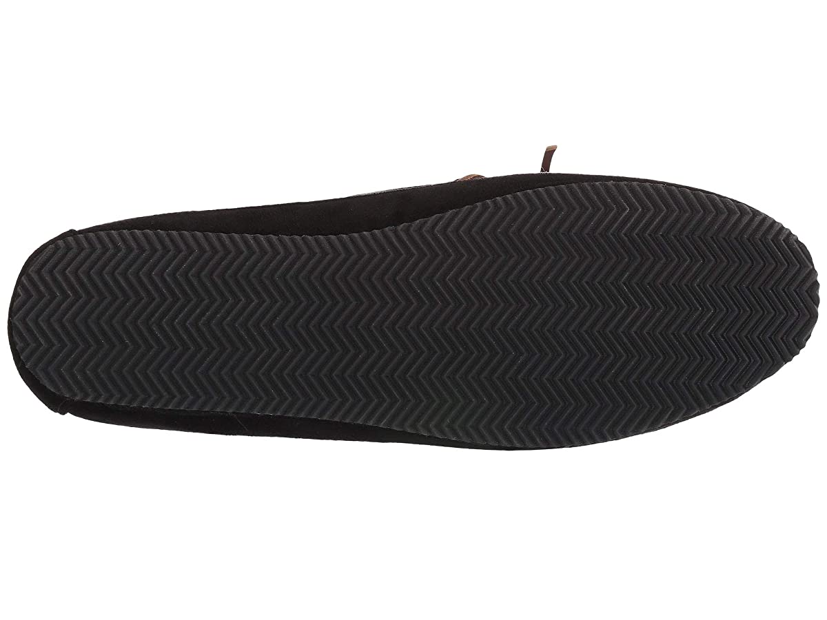 Polo Ralph Lauren Men's Faux-Suede Slippers Black Size 13