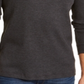 Club Room Men's Crew Neck Classic Fit Henley Shirt Gray Size Small