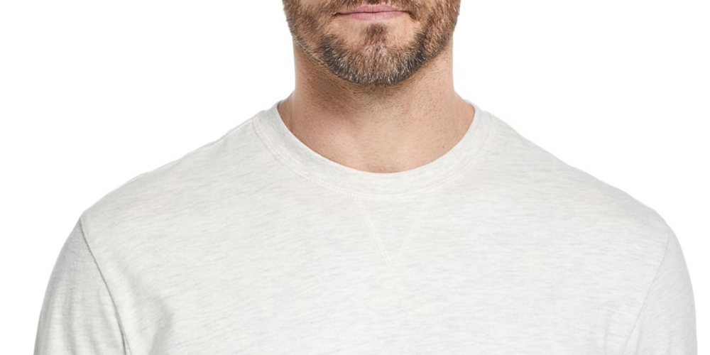 Weatherproof Vintage Men's Brushed Long Sleeve Jersey T-Shirt Brown Size Small