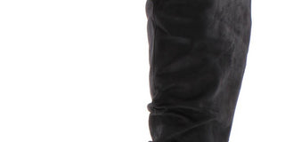 Baretraps Womens Yanessa 2 Faux Leather Riding Boots Black 5 Medium