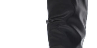 XOXO Womens Minkler Faux Leather Tall Riding Boots Black Size 8