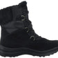 Bare Traps Womens Aero Leather Round Toe Ankle Cold Weather Boots Black Size 5.5 M