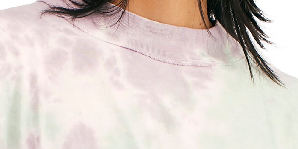 Anns Cottage Women's Be Free Tie Dye Top Green Size Small