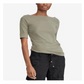 Ralph Lauren Women's Solid Cuff Pullover Blouse Green Size X-Large