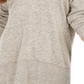 Style & Co Women's Long Sleeve V Neck Sweater Brown Size X-Large