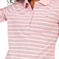 Tommy Hilfiger Women's Long Sleeve Polo Shirt Pink Size XX-Large