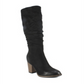 Women's White Mountain Trunell Tall Slouch Boot Black Size 7 M