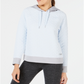 Calvin Klein Women's Raglan Sleeve Pullover Hoodie Blue Size Large