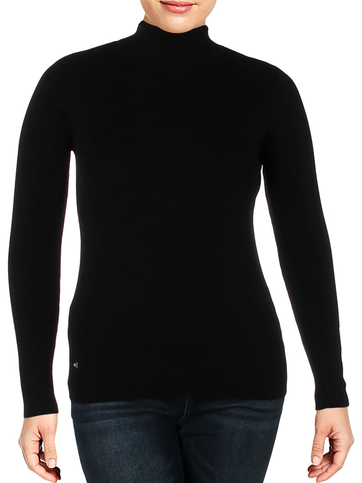 Ralph Lauren Women's Turtleneck Sweater Black Size Large