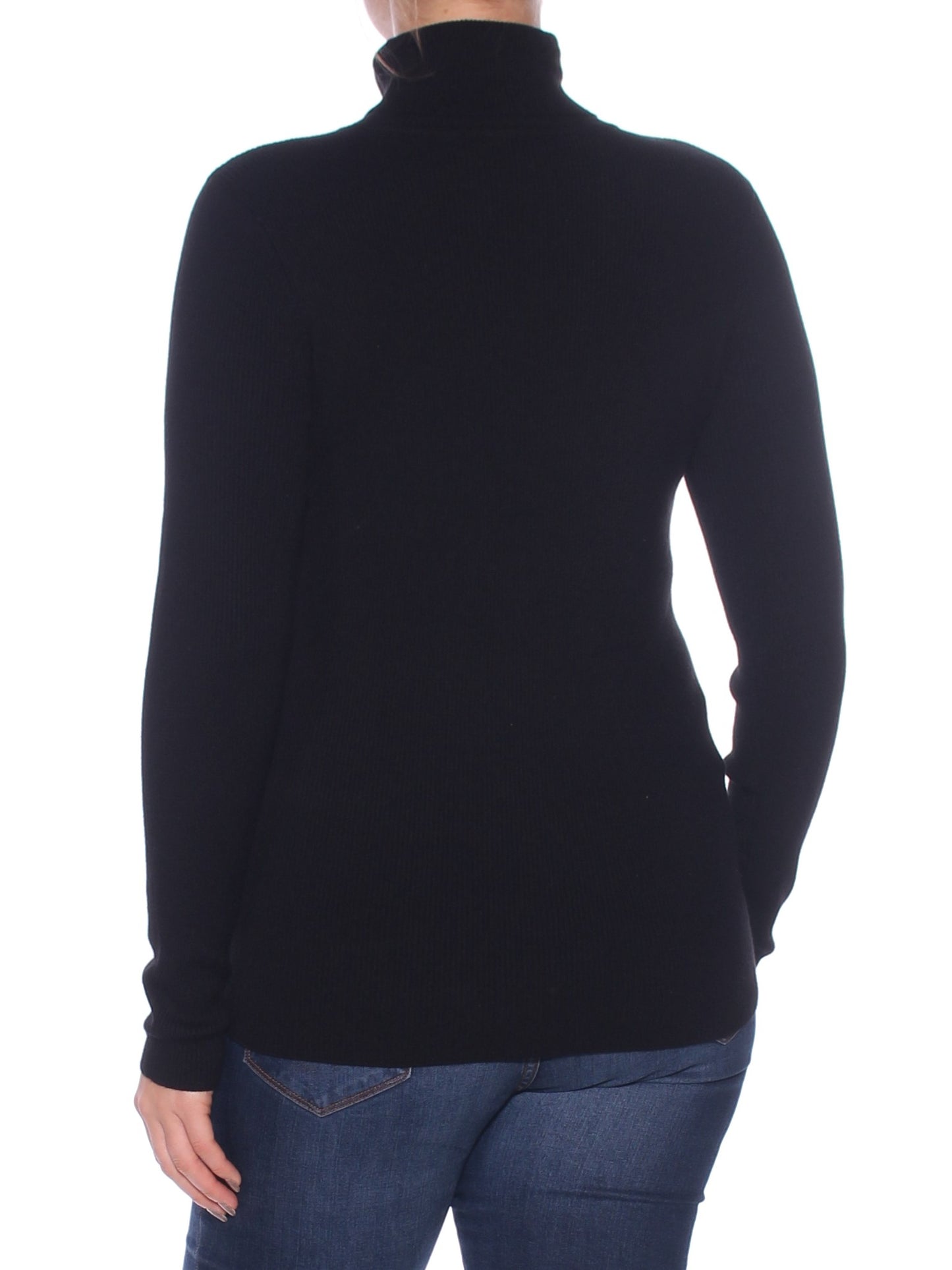 Ralph Lauren Women's Turtleneck Sweater Black Size Large