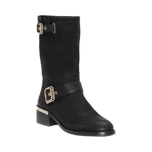 Divas Emporium Women's Windy Motorcycle Boot Black Size 5 M