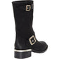 Divas Emporium Women's Windy Motorcycle Boot Black Size 5 M
