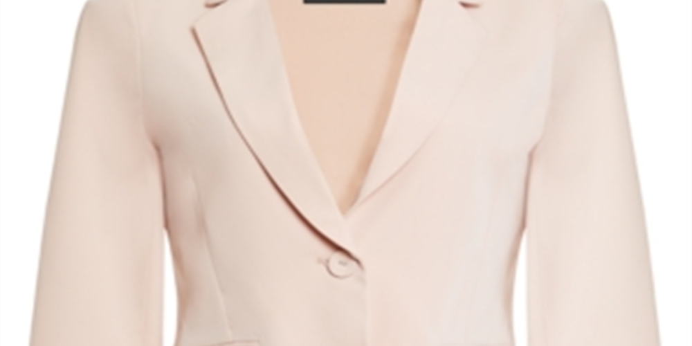 BCBGMaxazria Women's Suit Separate Business Blazer Pink Size M