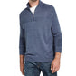 Weatherproof Vintage Men's 1/2 Zip Ribbed Collar Sweater Blue Size Large