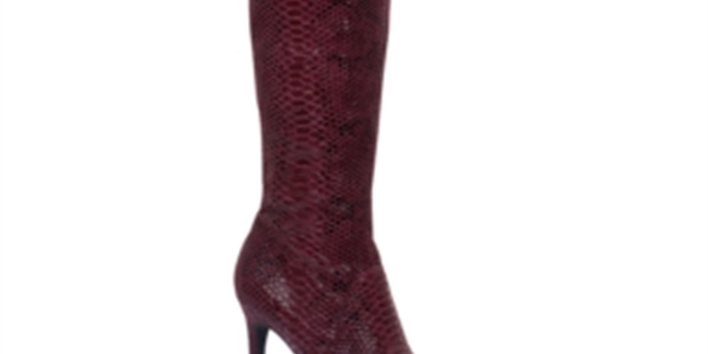 Thalia Sodi Women's Clarissa Tall Over the Knee Boots Purple Size 9 M