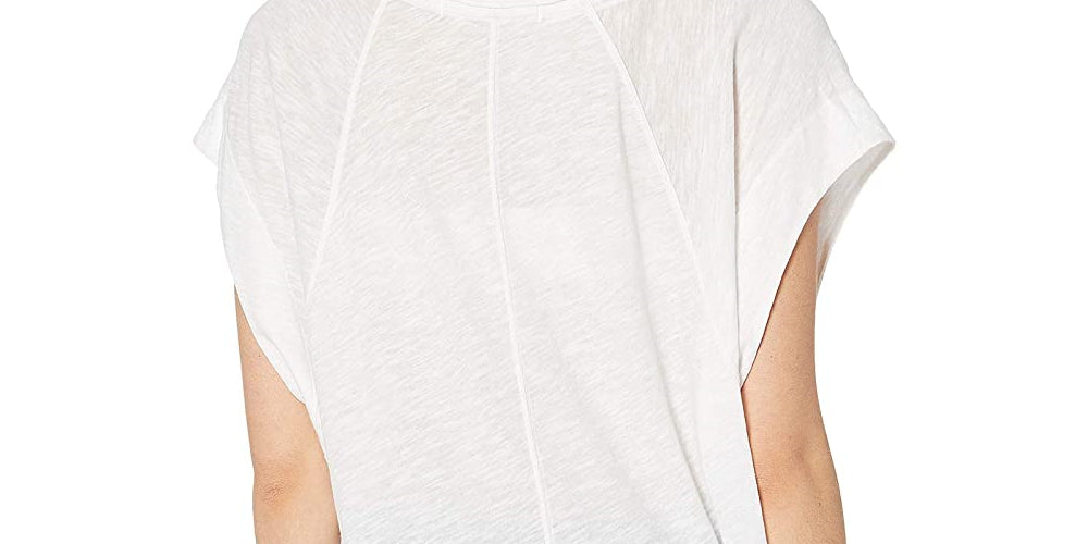 Free People Halo Tee White Size Medium