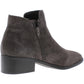 Steve Madden Dacey Suede Ankle Booties Black Size 6