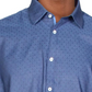 Ryan Seacrest Distinction Men's Printed Collared Dress Shirt Blue Size 32-33