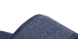 Gold Toe Mens Memory Foam Open-Toe Comfort Slippers Blue Size Small