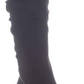 Bar III Womens Edina Faux Suede Slouchy Mid-Calf Boots Black 5 Medium