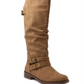 Xoxo Mackinley Tall Riding Boots Women's Shoes Brown Size 6