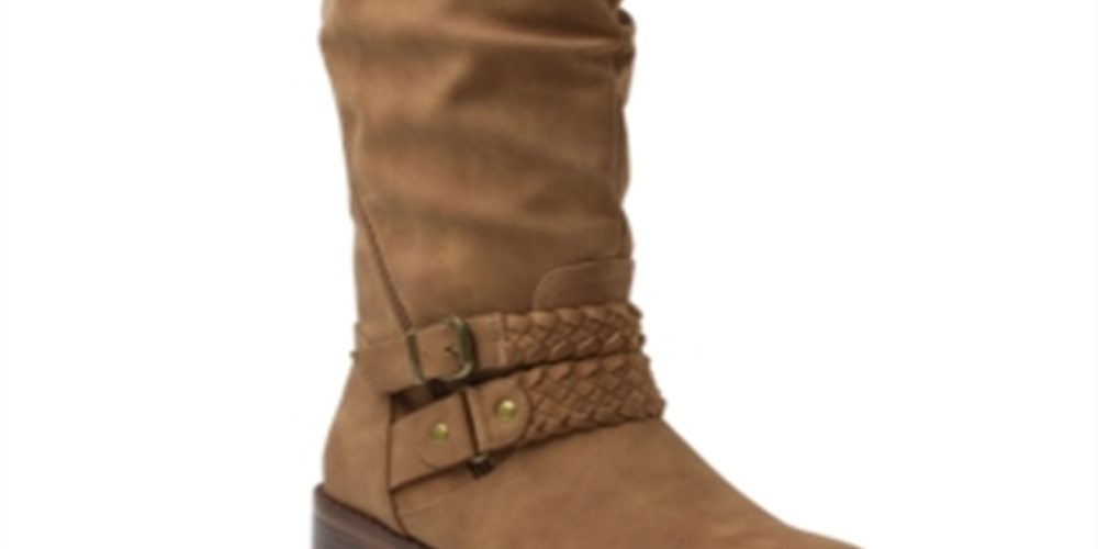 Xoxo Mackinley Tall Riding Boots Women's Shoes Brown Size 6