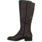 Style & Co. SC35 Milah Wide Calf Zip-up Riding Boots Charcoal Gray Size 5 M
