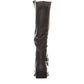 Style & Co. SC35 Milah Wide Calf Zip-up Riding Boots Charcoal Gray Size 5 M