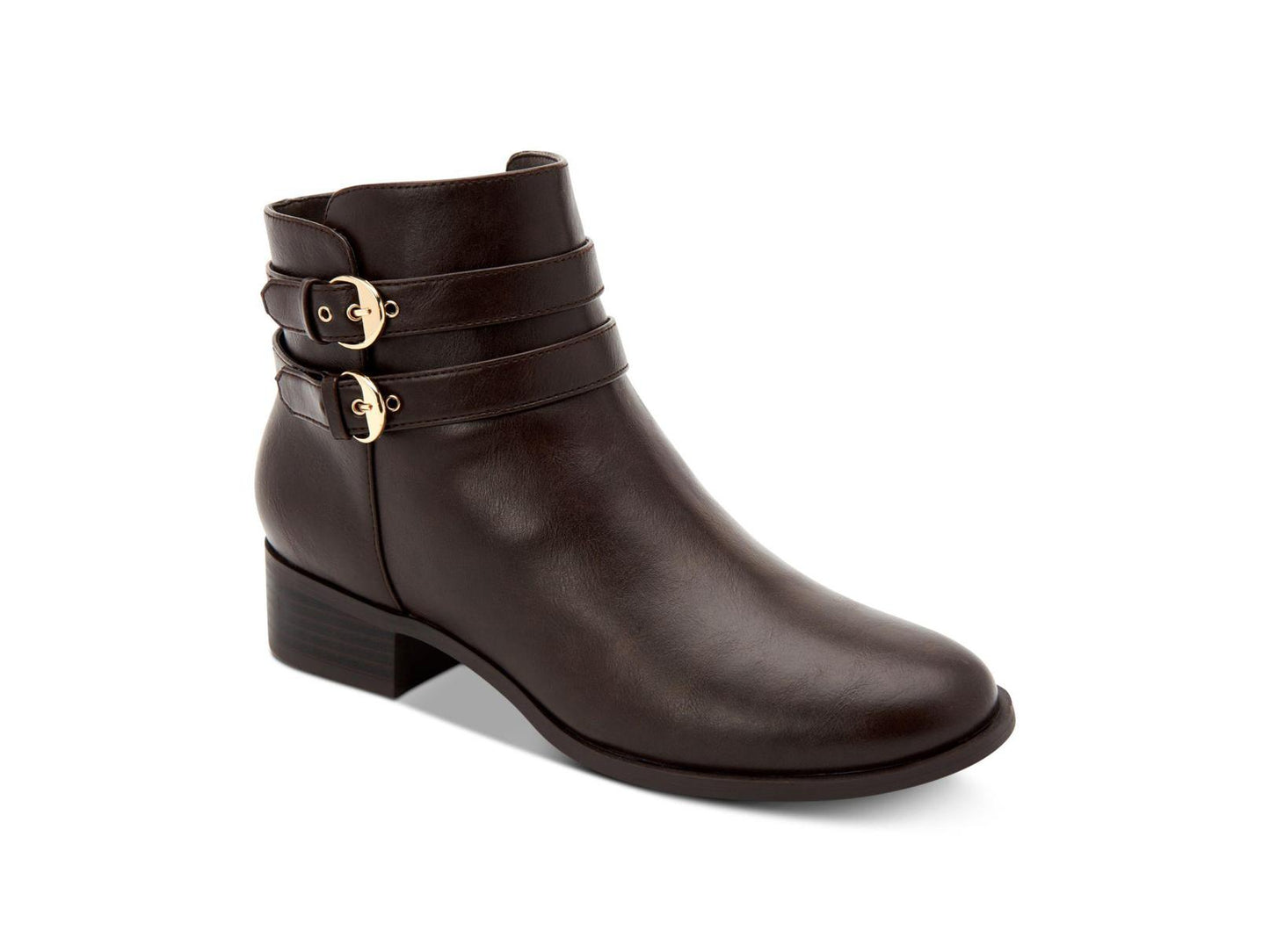 Charter Club Women's Jaimee Closed Toe Ankle Fashion Boots Brown Size 9.5M