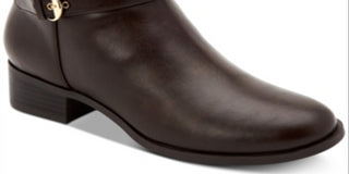 Charter Club Women's Jaimee Closed Toe Ankle Fashion Boots Brown Size 9.5M