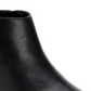 Calvin Klein Women's Jipsy Ankle Boots Leather Block Heel Black Size 6