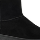 Journee Collection Women's Stitch Detailing Fur Trim Stelly Round Toe Platform Zip up Snow Boots Black Size 7 M