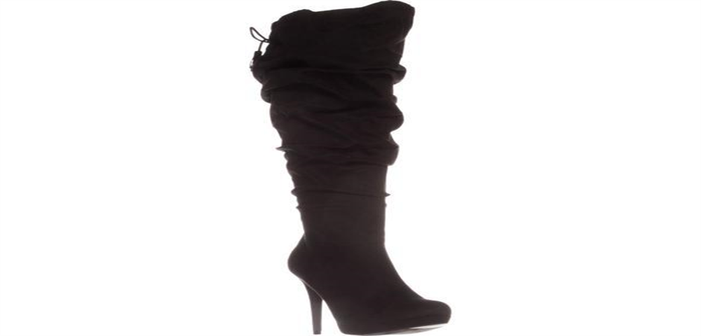 Thalia Sodi Womens Brisaf Closed Toe Knee High Fashion Boots Black Size 8.5