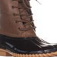 Sporto Women's Ariel Faux Leather Ankle Rain Boots Brown Size 8.5 M