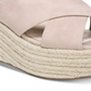 Bar III Womens Bianka Open Toe Casual Platform Sandals Pink Size 6.5 M