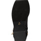 Thalia Sodi Women's Vallie Leather Closed Toe Knee High Fashion Boots Black Size 8.5W