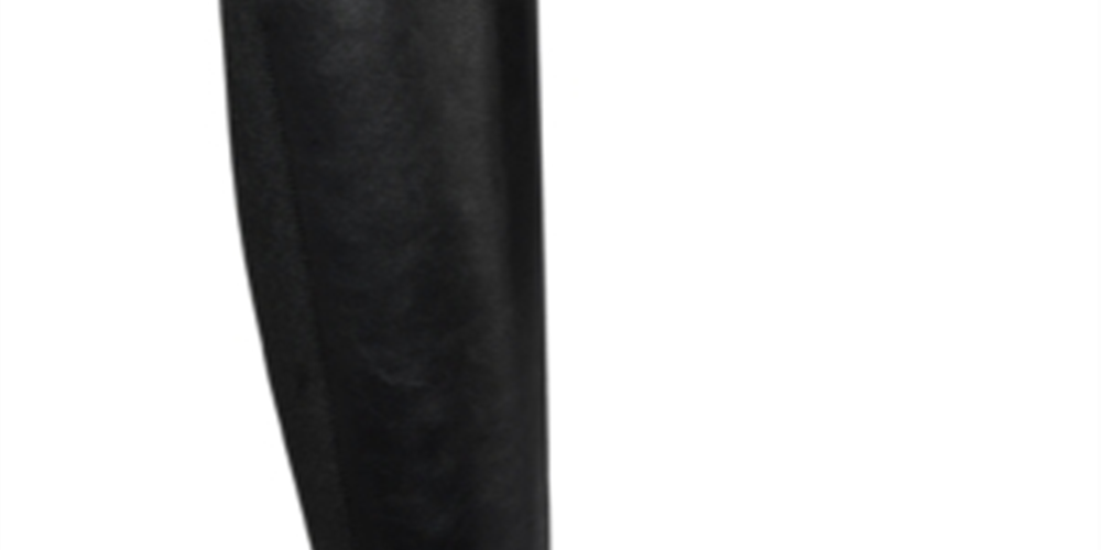 Thalia Sodi Women's Vallie Leather Closed Toe Knee High Fashion Boots Black Size 8.5W