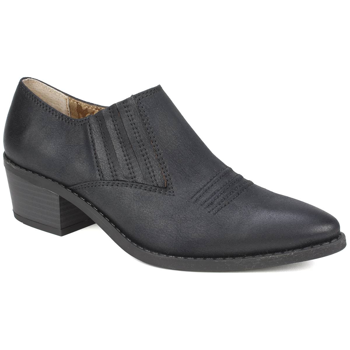 White Mountain Women's Carroll Shootie Gray Size 5.5 M