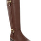 Karen Scott Women's Deliee2 Riding Boots Brown Size 9.5M