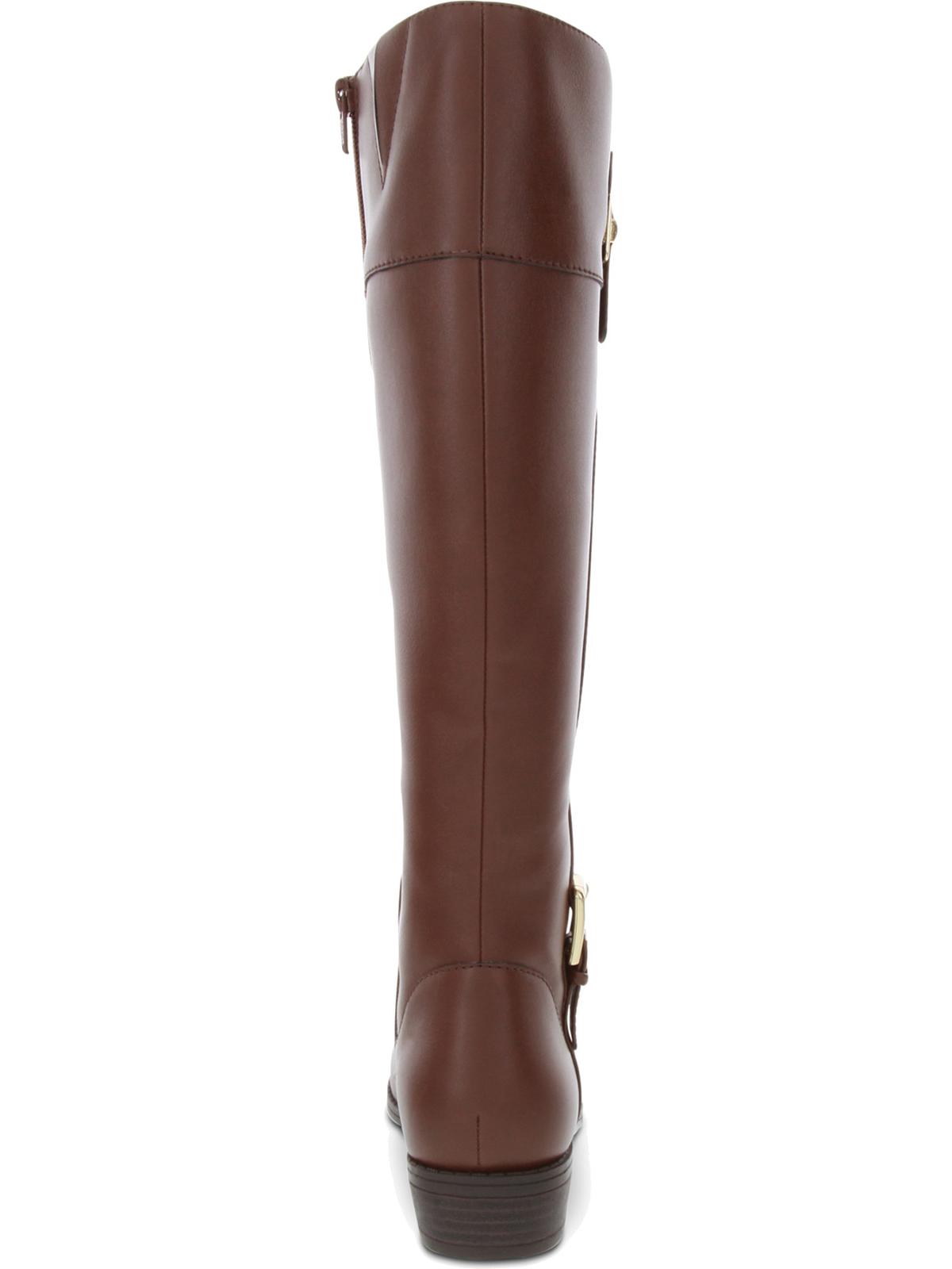 Karen Scott Women's Deliee2 Riding Boots Brown Size 9.5M