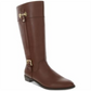 Karen Scott Women's Deliee2 Riding Boots Brown Size 9.5M