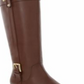Karen Scott Women's Deliee2 Riding Boots Brown Size 9.5M