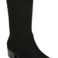 Bar III Womens Vayla Suede Almond Toe Knee High Fashion Boots Black Size 8.5 M