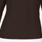 Karen Scott Women's Cotton Layered Look Top Brown Size Medium