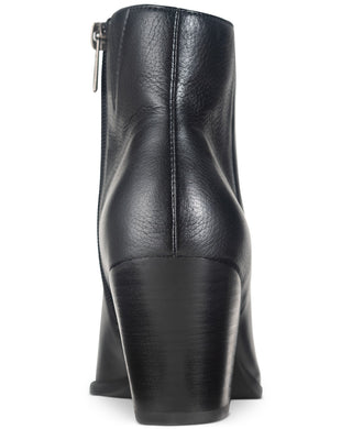 American Rag Eryn Leather Booties Black Leather Black Size 6.5 M